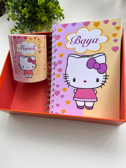 Coffret kitty personnalisé